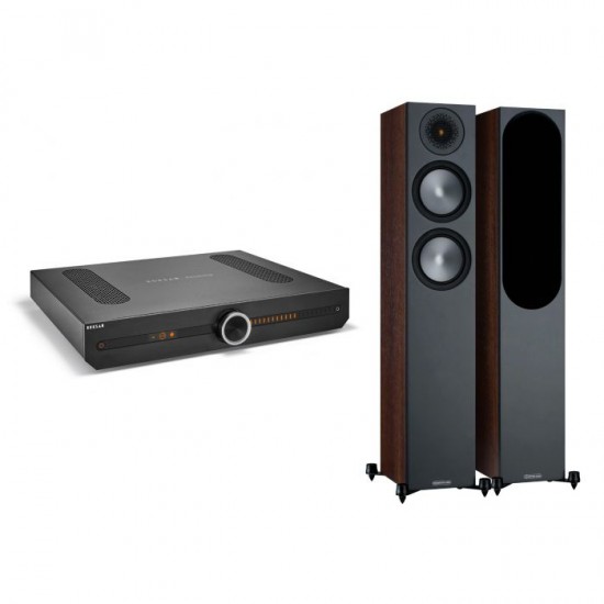 Roksan Attessa Amplifier + Monitor Audio Bronze...