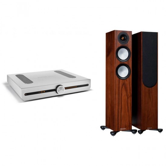 Roksan Attessa Amplifier + Monitor Audio Silver...