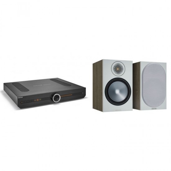 Roksan Attessa Streaming Amplifier + Monitor Audio Bronze 100 6G