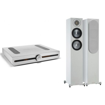 Roksan Attessa Streaming Amplifier + Monitor Audio Bronze...