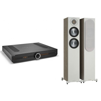 Roksan Attessa Streaming Amplifier + Monitor Audio Bronze... 2