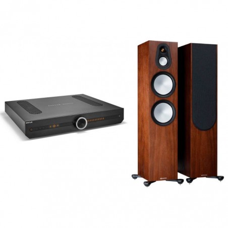 Roksan Attessa Streaming Amplifier + Monitor Audio Silver 500 7G