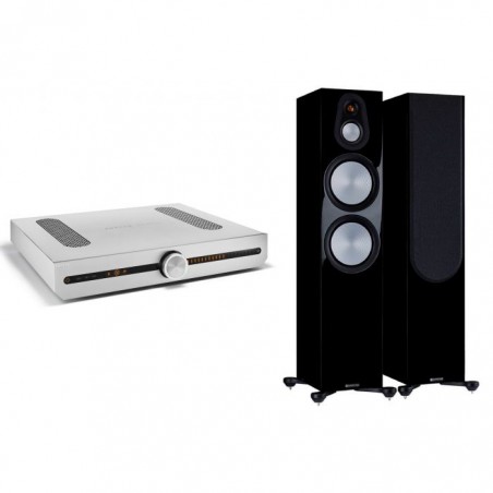 Roksan Attessa Streaming Amplifier + Monitor Audio Silver 500 7G