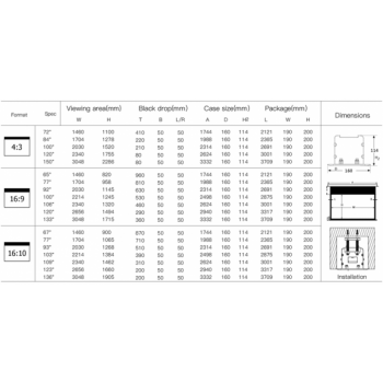 SEEMAX  Intelligent Motorized 100" 2