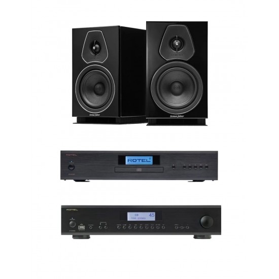 Rotel A14 MKII + Rotel CD14 MKII + SONUS FABER...