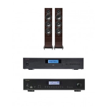 Rotel A14 MKII + Rotel CD14 MKII + SONUS FABER LUMINA III