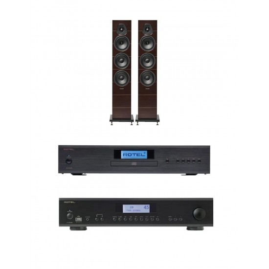 Rotel A14 MKII + Rotel CD14 MKII + SONUS FABER LUMINA III
