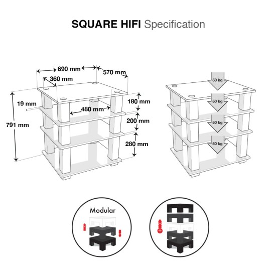 Norstone Square Hi-Fi